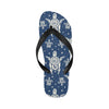 Sea Turtle Tribal Flip Flops-JorJune