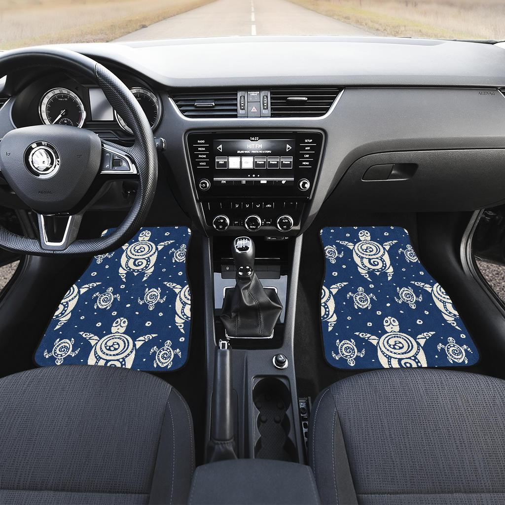 Sea Turtle Tribal Front and Back Car Floor Mats