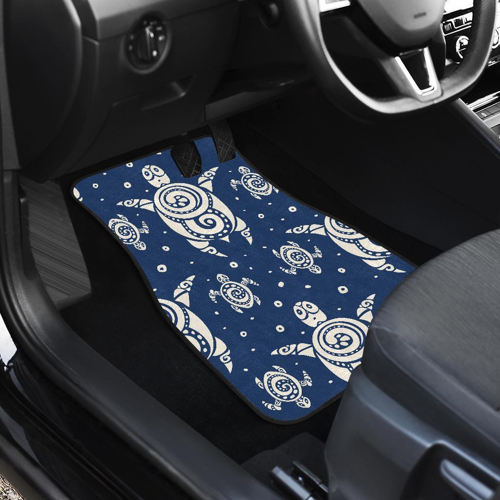 Sea Turtle Tribal Front and Back Car Floor Mats