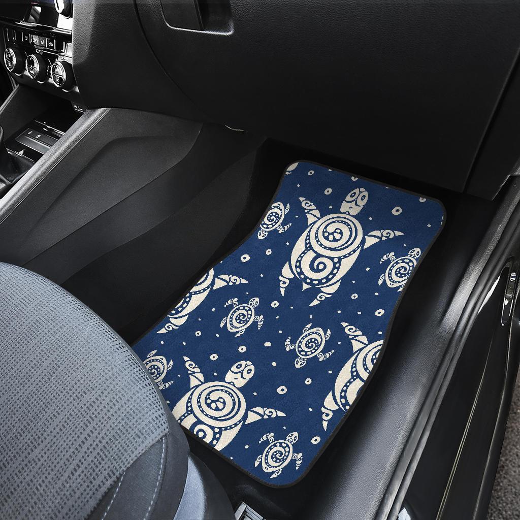 Sea Turtle Tribal Front and Back Car Floor Mats