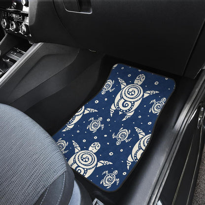 Sea Turtle Tribal Front and Back Car Floor Mats