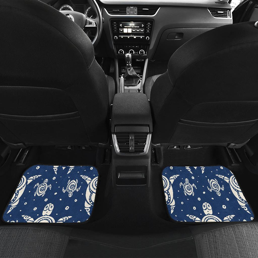 Sea Turtle Tribal Front and Back Car Floor Mats