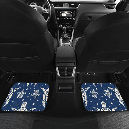Sea Turtle Tribal Front and Back Car Floor Mats