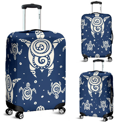 Sea Turtle Tribal Luggage Cover Protector