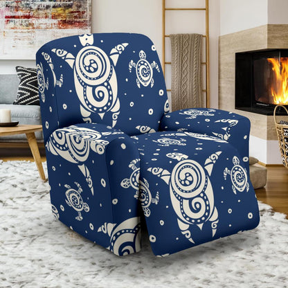 Sea Turtle Tribal Recliner Slipcover-JORJUNE.COM