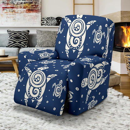 Sea Turtle Tribal Recliner Slipcover-JORJUNE.COM