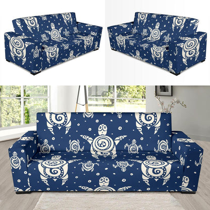 Sea Turtle Tribal Sofa Slipcover-JORJUNE.COM