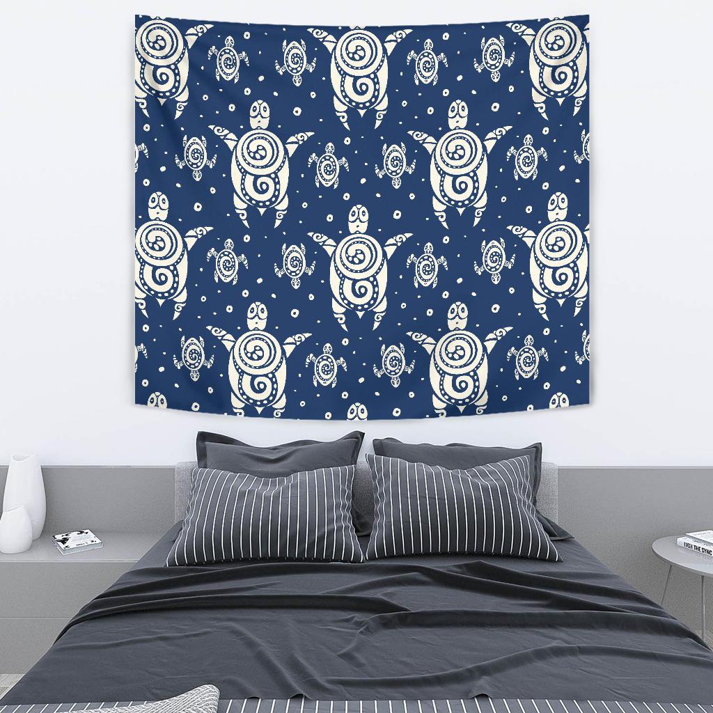 Sea Turtle Tribal Tapestry