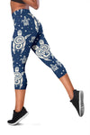 Sea Turtle Tribal Women Capris