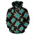 Sea Turtle Turquoise diamond All Over Zip Up Hoodie