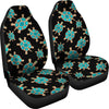 Sea Turtle Turquoise Diamond Universal Fit Car Seat Covers