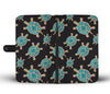 Sea Turtle Turquoise Diamond Wallet Phone Case