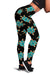 Sea Turtle Turquoise Diamond Women Leggings