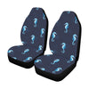 SeaHorse Blue neon Pattern Print Design 03 Car Seat Covers (Set of 2)-JORJUNE.COM