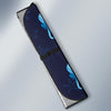 SeaHorse Blue neon Pattern Print Design 03 Car Sun Shades-JORJUNE.COM