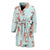 SeaHorse Pattern Print Design 01 Men Bathrobe-JORJUNE.COM