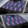 SeaHorse Pink Pattern Print Design 02 Car Sun Shades-JORJUNE.COM