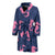 SeaHorse Pink Pattern Print Design 02 Men Bathrobe-JORJUNE.COM