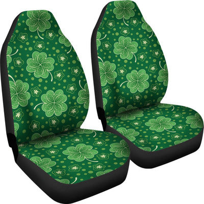 Shamrock Design Print Universal Fit Car Seat Covers