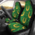 Shamrock Horseshoes Print Pattern Universal Fit Car Seat Covers