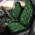 Shamrock Themed Print Universal Fit Car Seat Covers