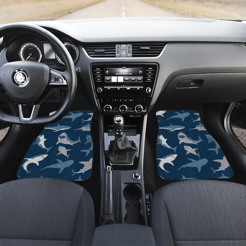 Shark Action Pattern Car Floor Mats
