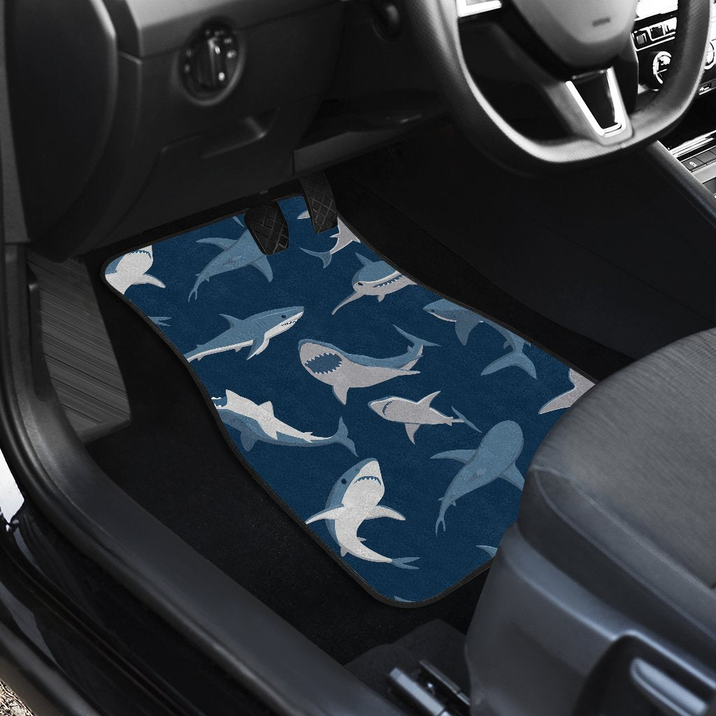 Shark Action Pattern Car Floor Mats