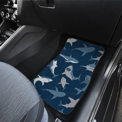 Shark Action Pattern Car Floor Mats