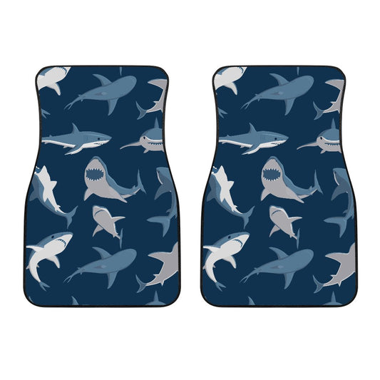 Shark Action Pattern Car Floor Mats