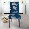 Shark Action Pattern Dining Chair Slipcover-JORJUNE.COM