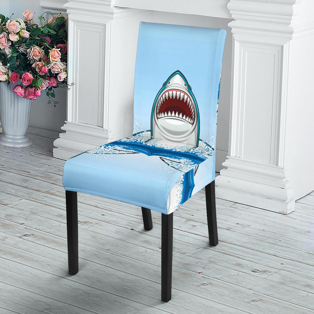 Shark Bite Dining Chair Slipcover-JORJUNE.COM