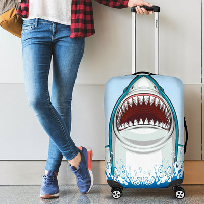 Shark Bite Luggage Cover Protector