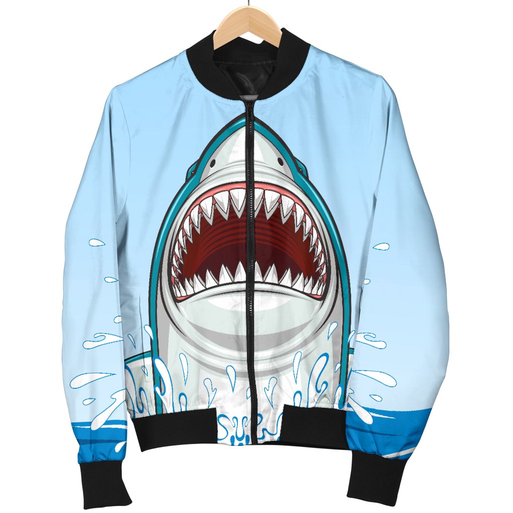 Shark Bite Men Casual Bomber Jacket