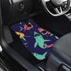 Shark Bite Pattern Car Floor Mats