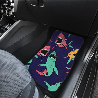 Shark Bite Pattern Car Floor Mats