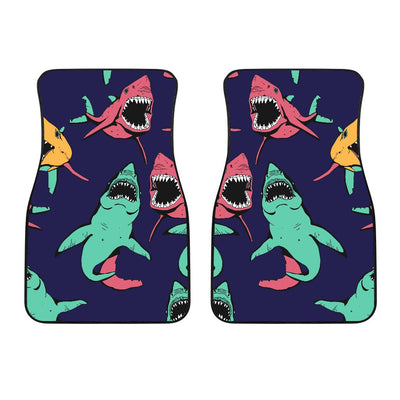 Shark Bite Pattern Car Floor Mats