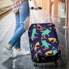 Shark Bite Pattern Luggage Cover Protector