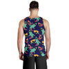 Shark Bite Pattern Men Tank Top