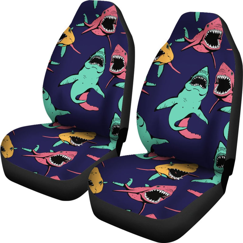 Shark Bite Pattern Universal Fit Car Seat Covers