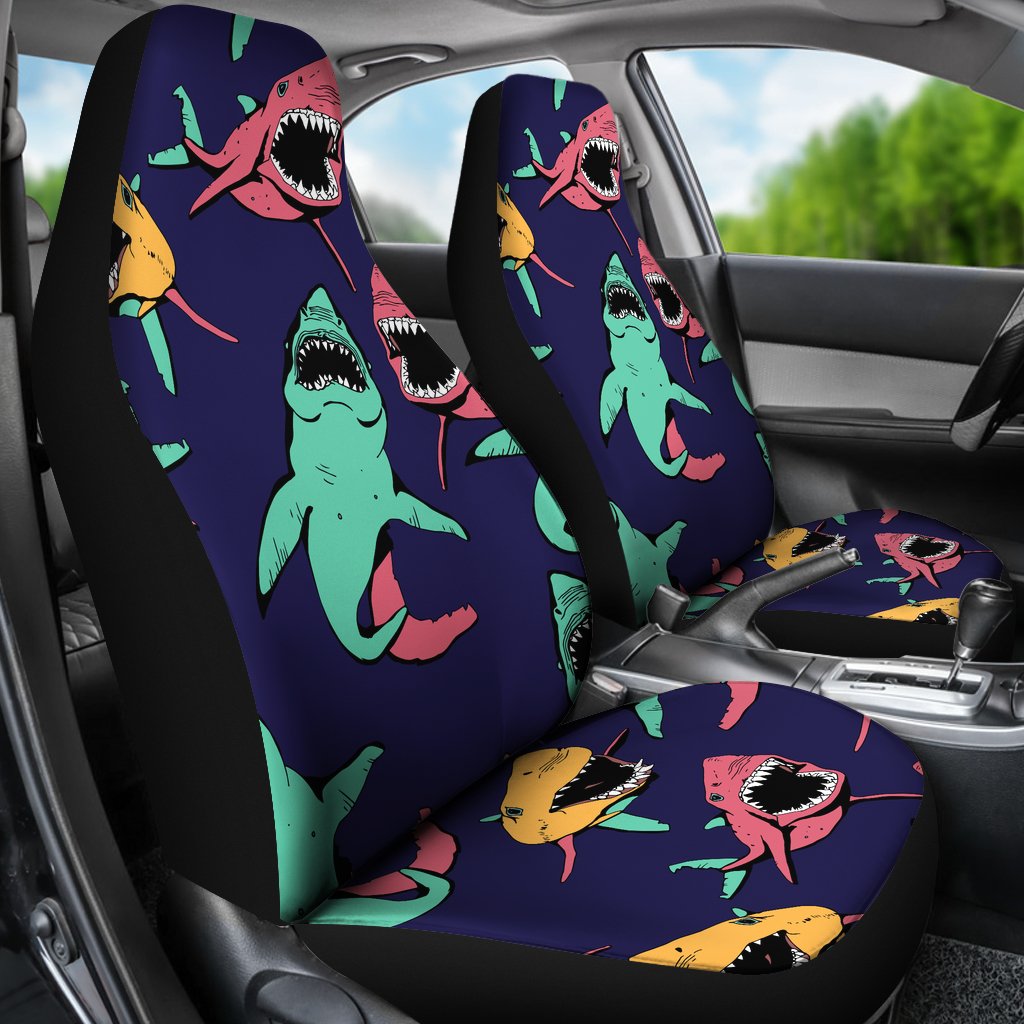 Shark Bite Pattern Universal Fit Car Seat Covers