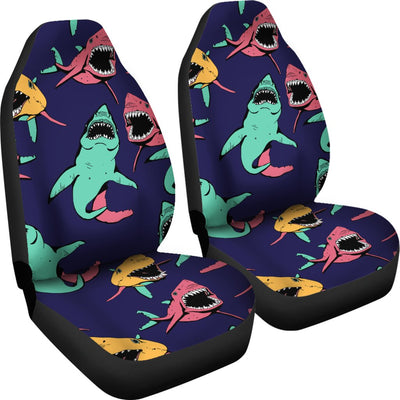 Shark Bite Pattern Universal Fit Car Seat Covers