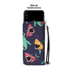 Shark Bite Pattern Wallet Phone Case