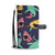 Shark Bite Pattern Wallet Phone Case