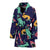 Shark Bite Pattern Women Bath Robe