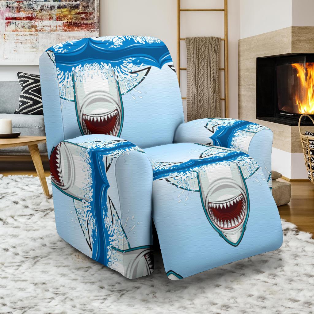 Shark Bite Recliner Slipcover-JORJUNE.COM