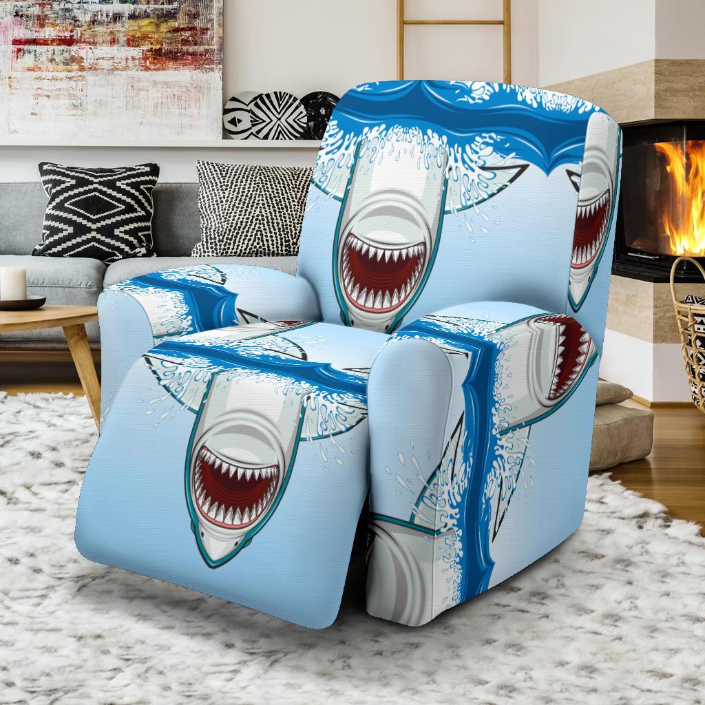 Shark Bite Recliner Slipcover-JORJUNE.COM