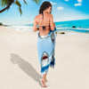 Shark Bite Sarong Pareo Wrap