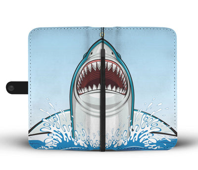 Shark Bite Wallet Phone Case