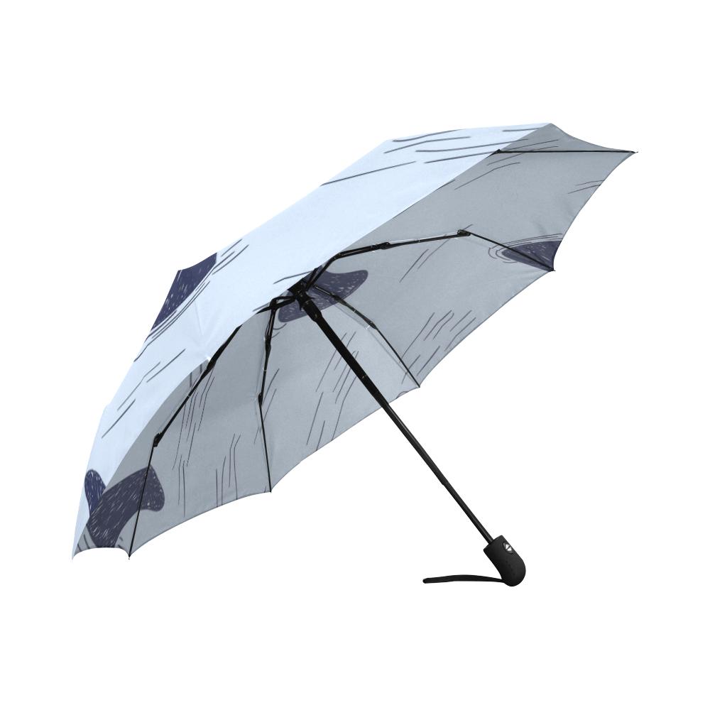 Shark Fin Automatic Foldable Umbrella