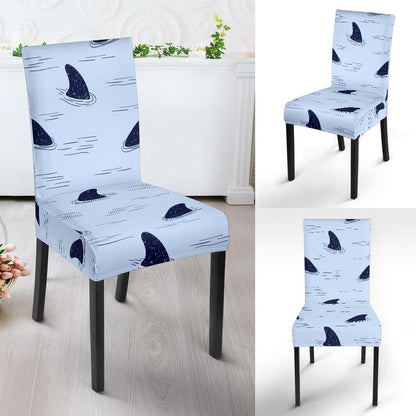 Shark Fin Dining Chair Slipcover-JORJUNE.COM
